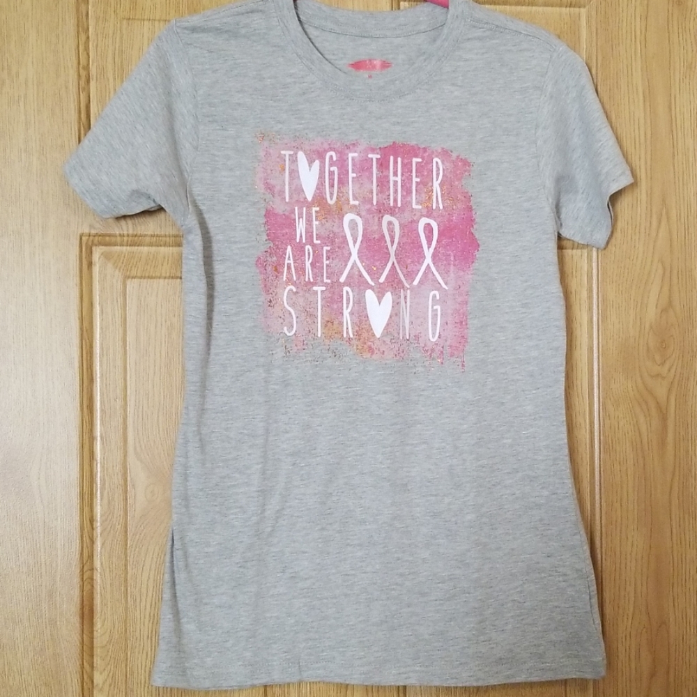 Together we are stronger breast cancer tee